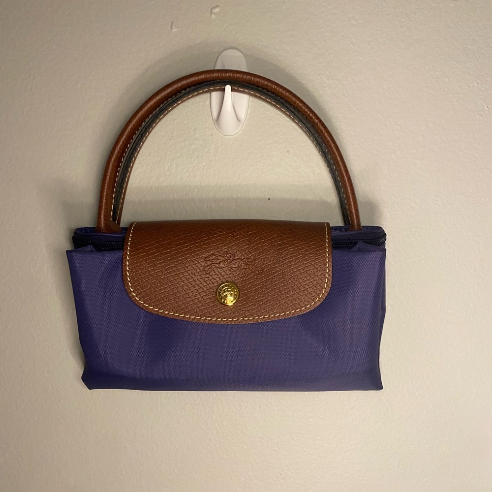 Longchamp small purple bag